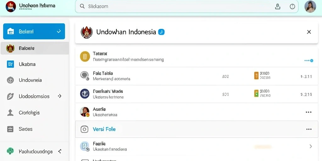 Tampilan antarmuka yang bersih dan mudah digunakan.