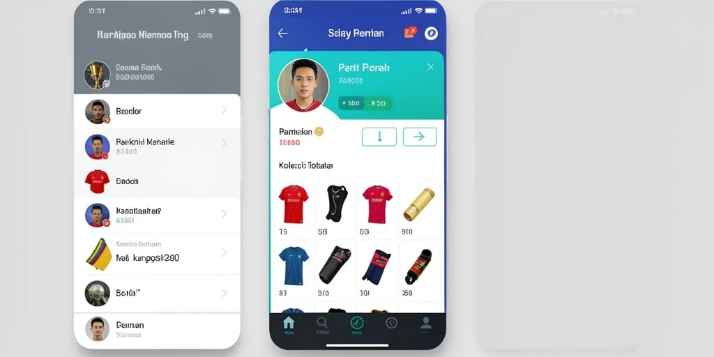 Tampilan antarmuka pengguna yang intuitif dan menarik.