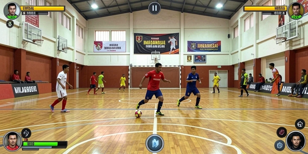 Tampilan antarmuka aplikasi yang menarik.