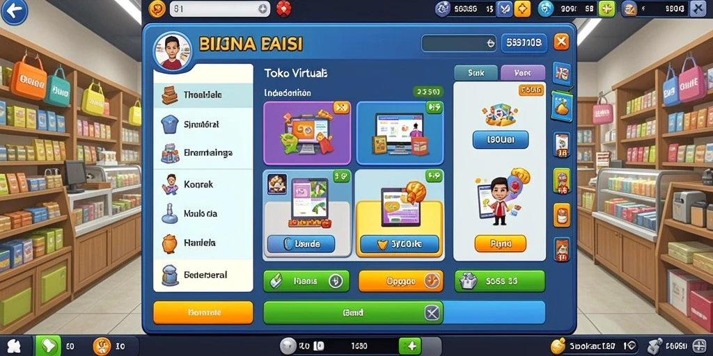 Antarmuka aplikasi KOSTOTO yang menarik dan user-friendly.