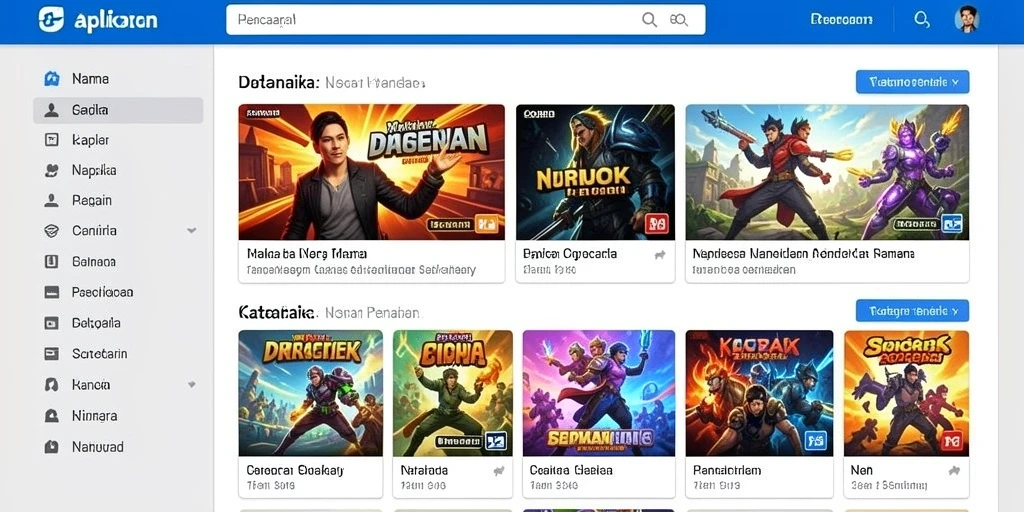 Tampilan antarmuka pengguna yang menarik dan intuitif.
